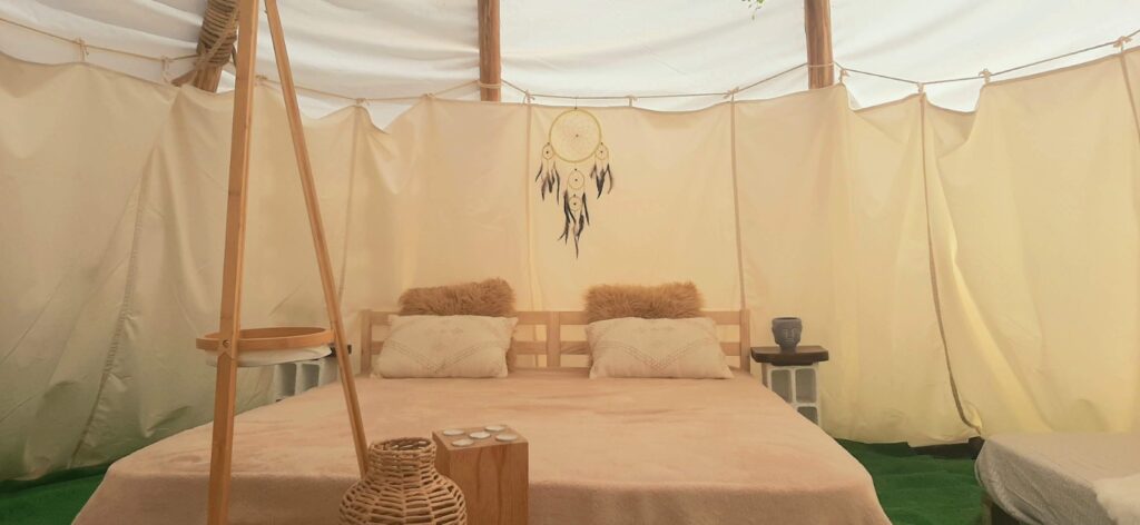 Yuccasa Tipi Tent Inside
